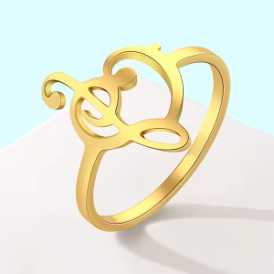 bague clé de sol