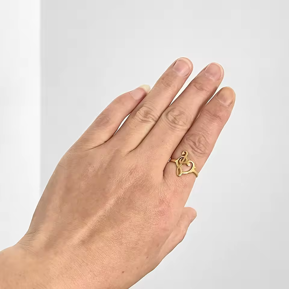 bague clé de sol
