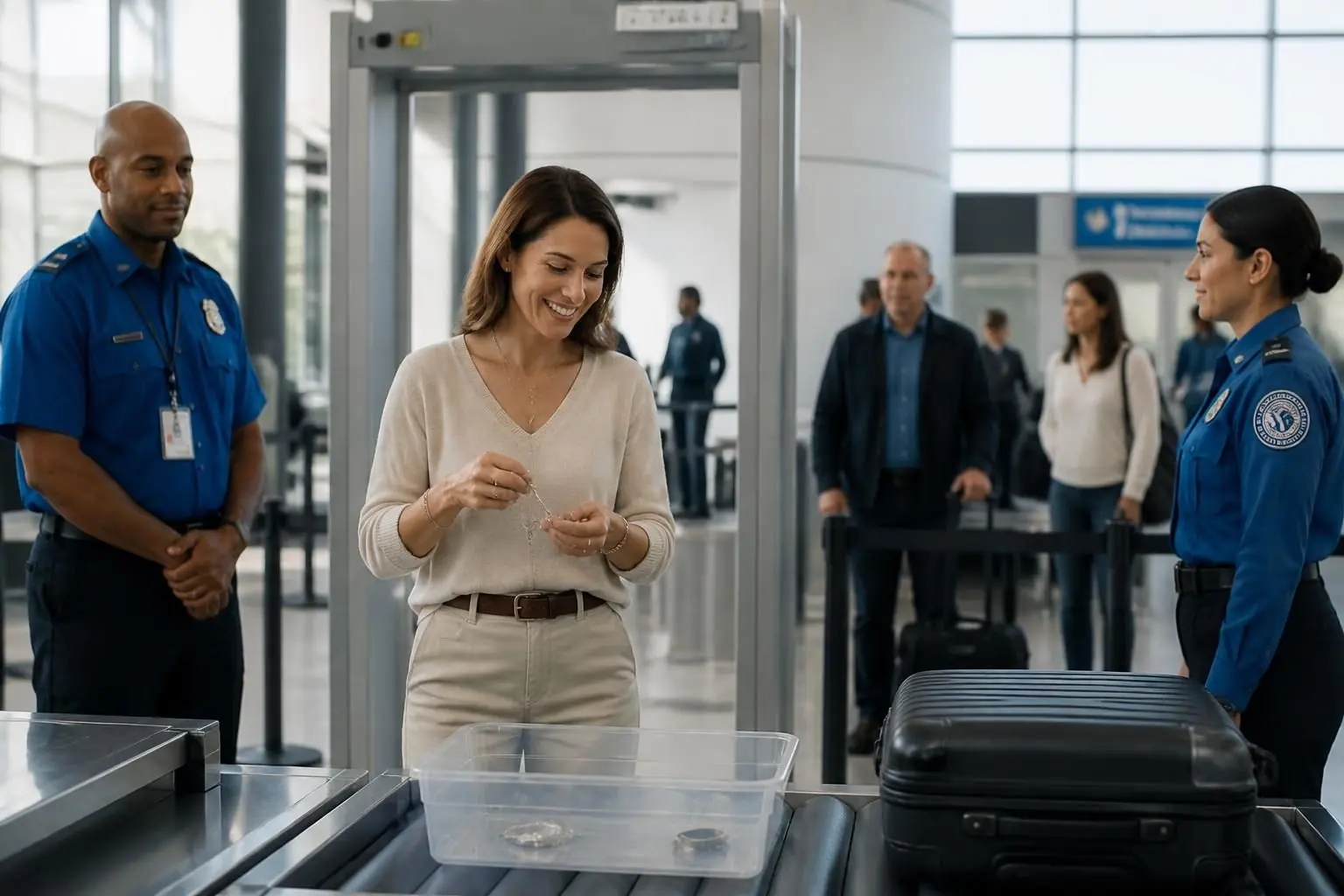 Passer un portique de sécurité à l&rsquo;aéroport avec ses bijoux : le guide